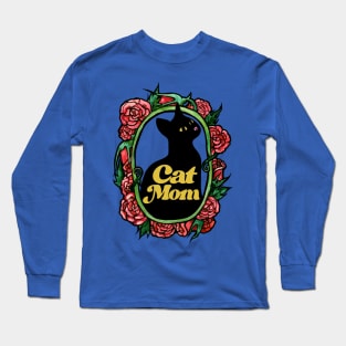 Cat Mom Long Sleeve T-Shirt